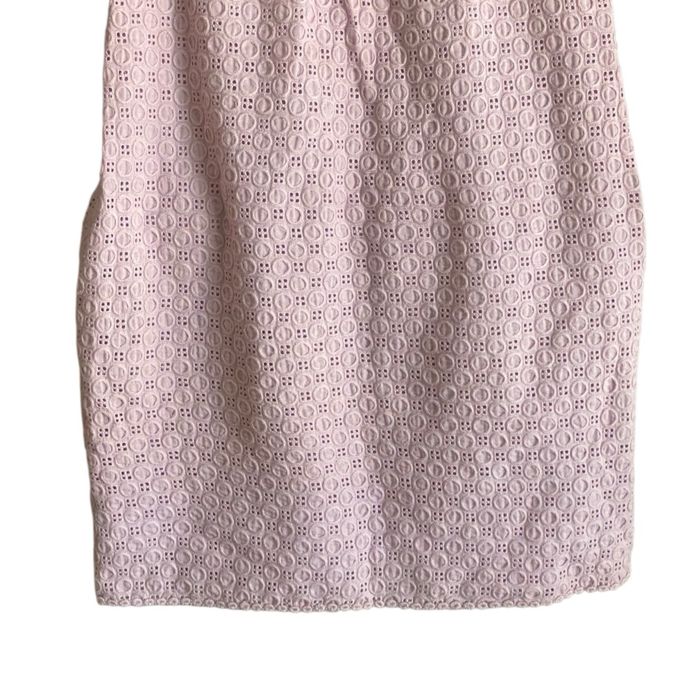 Max Studio Lavender Sleeveless Crocheted Eyelet  Dress. Size Small. - Picture 6 of 9